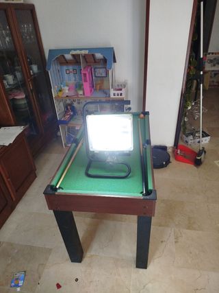 Foco de trabajo con 4 bombillas