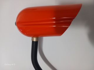 Lampada da tavolo vintage arancione