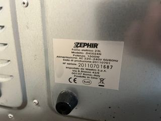 Forno elettrico Zephir 23 L
