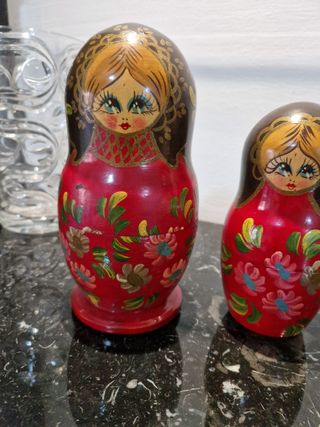 Set 6 Matrioske russe originali