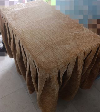 Ropa de mesa camilla Ocre