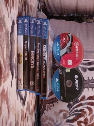 Lote Juegos PS4
