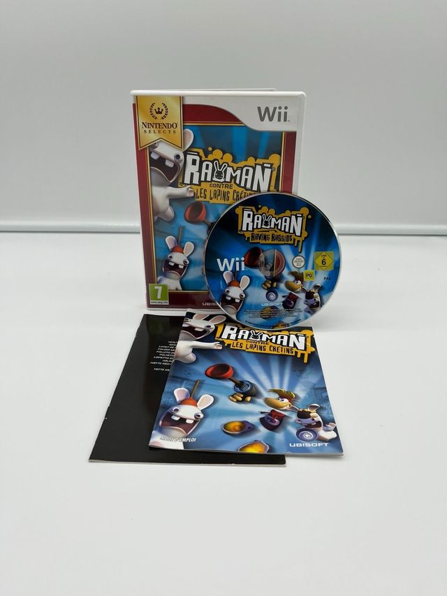 Rayman contre les lapins cretins Wii Nintendo Sele