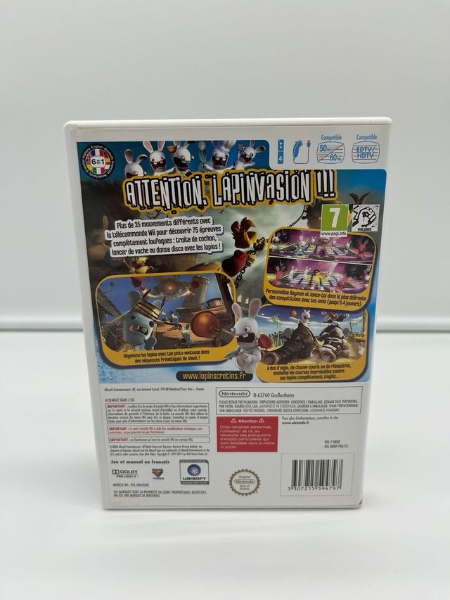 Rayman contre les lapins cretins Wii Nintendo Sele