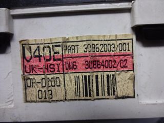 Cuadro de instrumentos  VOLVO S40 30862003/001 30864002/02
