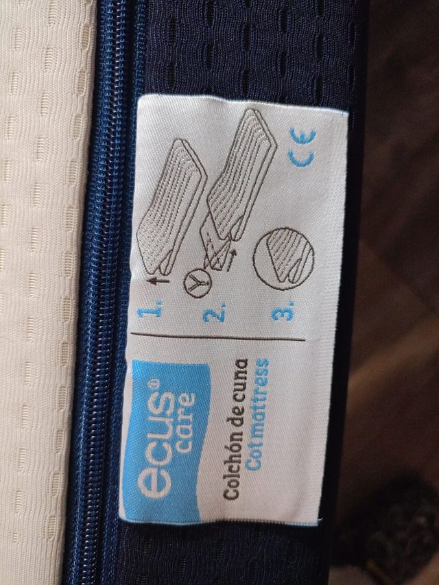 Colchón cuna Ecus Care 60x120 cm