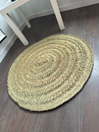 Tappeto rotondo in fibra naturale 80CM