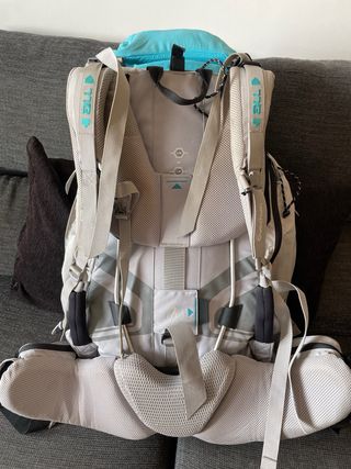 Mochila Trekking viaje mochilero Quechua 80 L