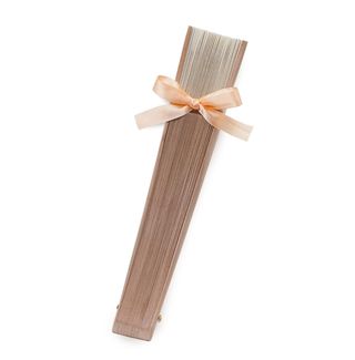 Pack 4 Abanicos Madera Mopec Salmón
