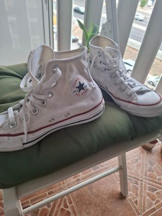 Zapatillas Converse altas talla 35
