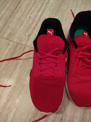 Zapatillas Puma Hombre Rojas