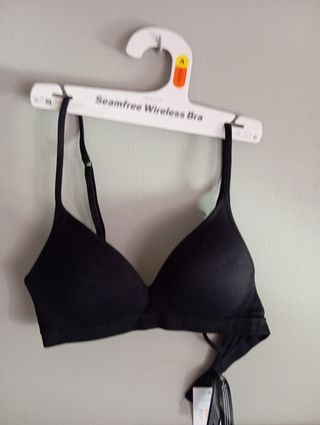 Sujetador inalámbrico negro Primark