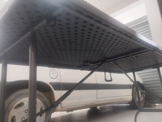 Mesa Resina Plegable Negra
