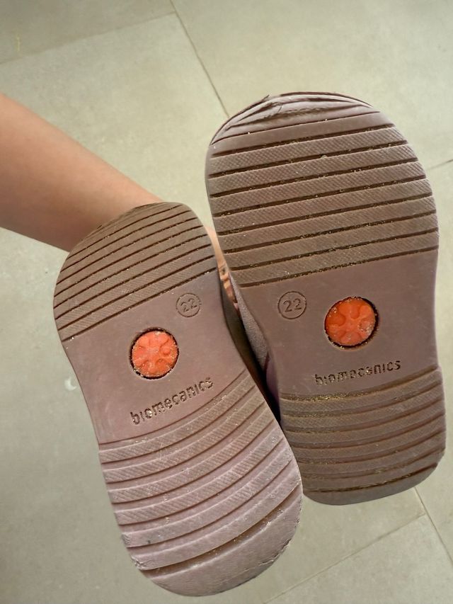 Zapatos Biomecánics bebé niña rosa