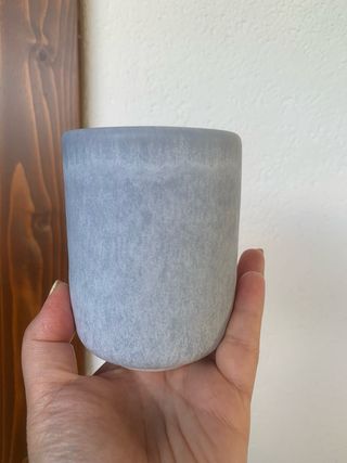 Tazza HM azzurra in ceramica