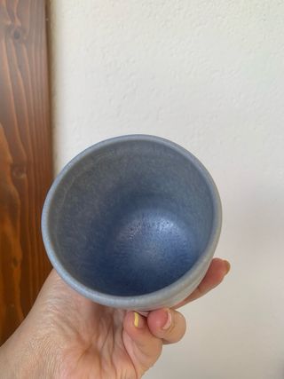 Tazza HM azzurra in ceramica