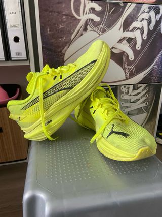 Zapatillas running Puma Deviate Nitro 3 Amarillas