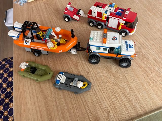 Set Lego Barco y Vehículos