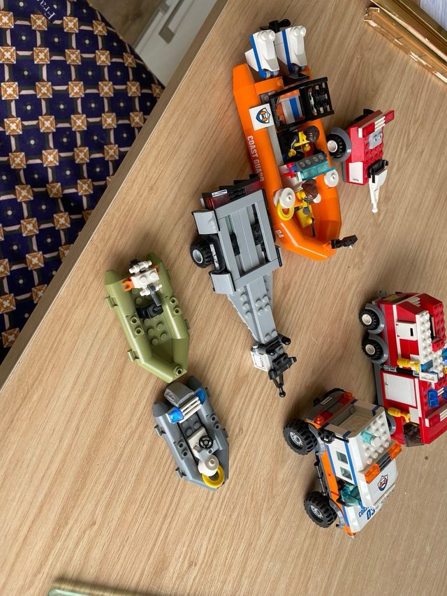 Set Lego Barco y Vehículos
