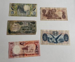 Set Billetes Antiguos Colombia