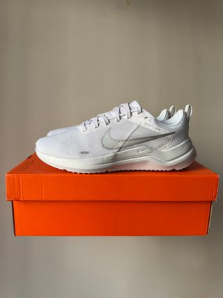 Nike Downshifter 12 White Metallic Silver