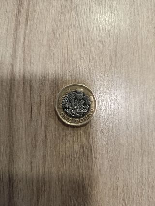 Moneda de una libra 2016