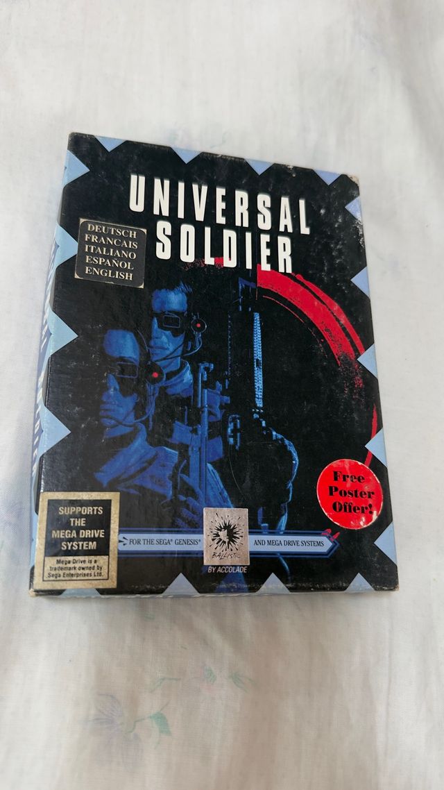 Universal Soldier Mega Drive Sega