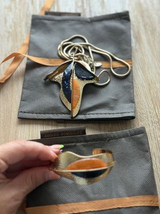 Colgante y Pulsera Adolfo Dominguez