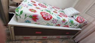 Cama nido con colchón ¡Nueva!