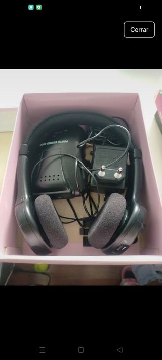 Porta Sound 2000 Auriculares con Cargador