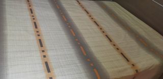 2 Fundas Nórdico Cama 1.50 Beige/Naranja