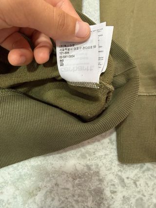 Sudadera Carhartt verde militar