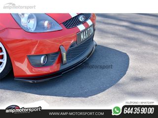 SPOILER DELANTERO DESCATALOGADO FORD FIESTA MK6 NEGRO MATE