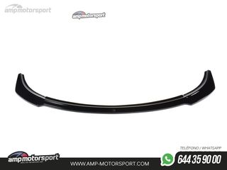 SPOILER DELANTERO DESCATALOGADO FORD FIESTA MK6 NEGRO MATE