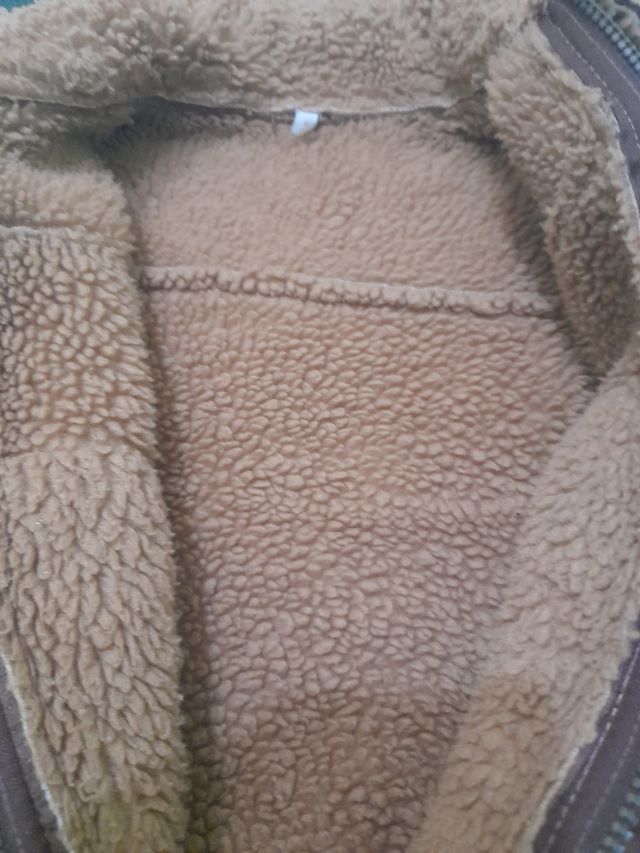 Chaqueta Mayoral tipo pelliza marrón para niño o n