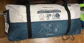 Tienda Camping Arpenaz 4.1 Fresh & Black