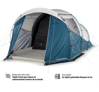 Tienda Camping Arpenaz 4.1 Fresh & Black