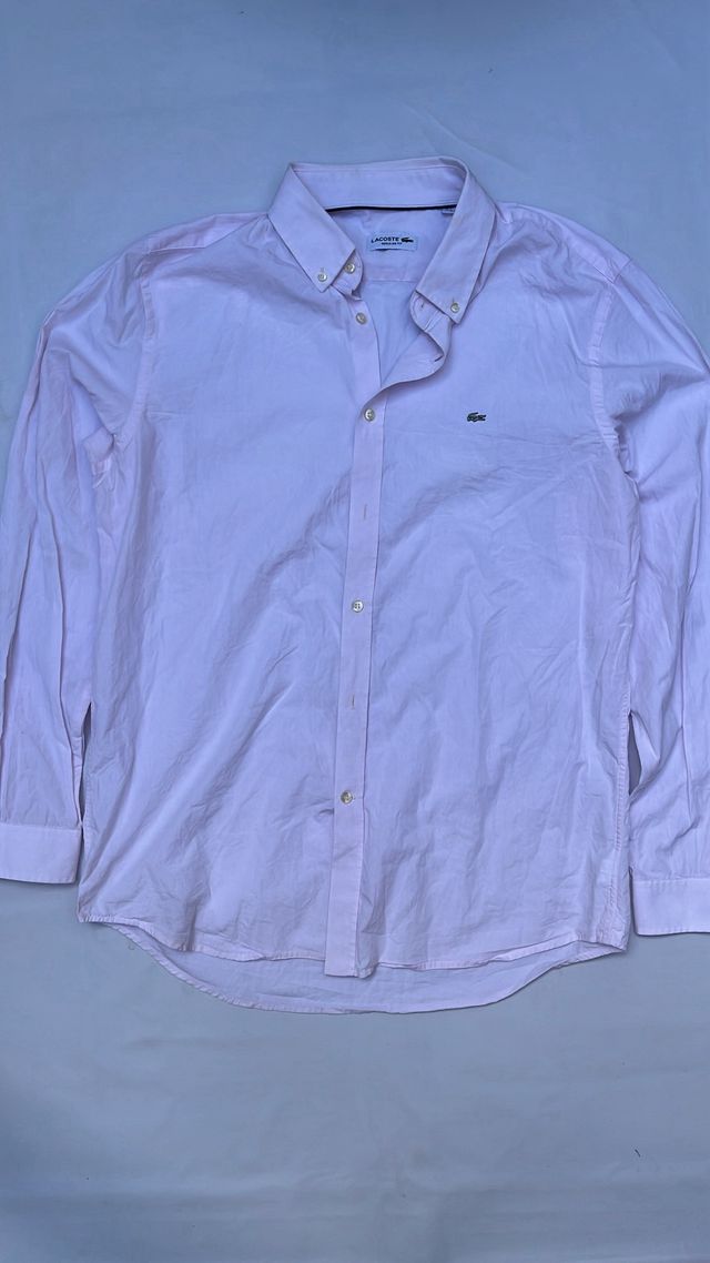 Camisa Lacoste Rosa Talla FR42