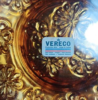 Vajilla Francesa "Vereco" Años 60/70, doce piezas.