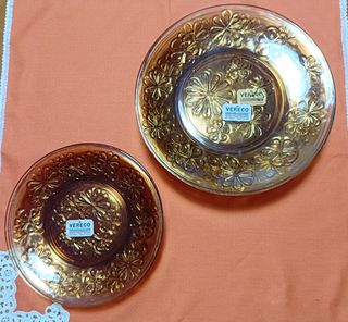 Vajilla Francesa "Vereco" Años 60/70, doce piezas.