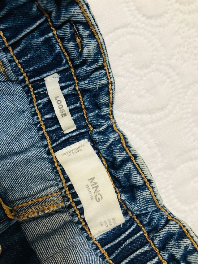 Vaqueros Mango azules