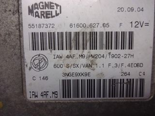Centralita del motor FIAT 55187372 6160062705F IAW4AFM9