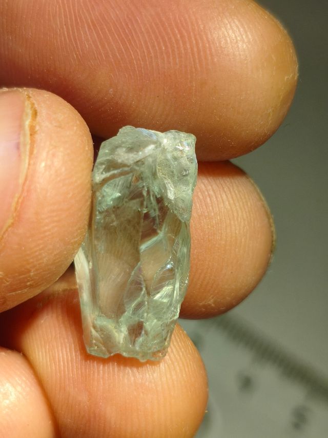 Aguamarina natural sin tallar