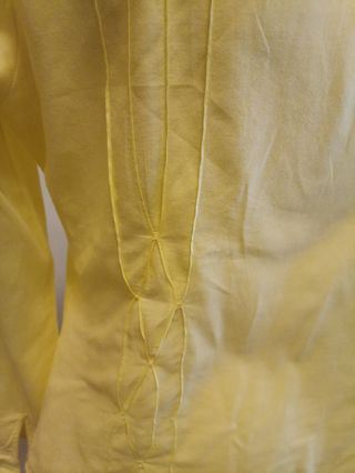 Camisa Síntesis Amarilla Manga Larga