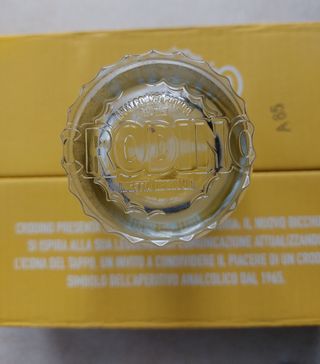 Sei bicchieri originali Crodino nuovi