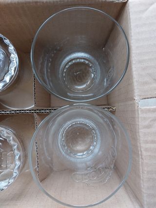 Sei bicchieri originali Crodino nuovi