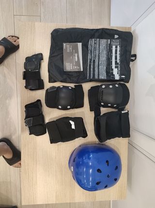 Rodilleras, coderas y muñequeras Oxelo talla M