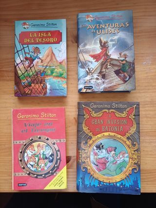 Colección de libros de Gerónimo Stilton 