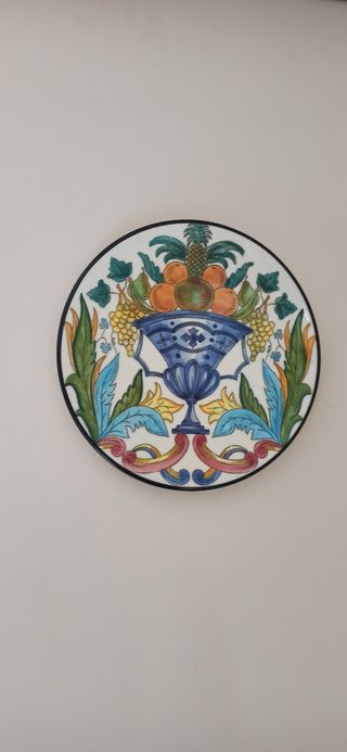 Piatto decorativo Valencia