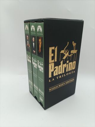 El Padrino Trilogía VHS Widescreen